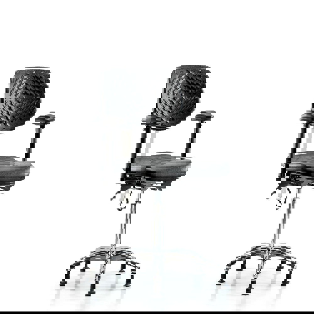 Task Chair: ESD Polyurethane, Black